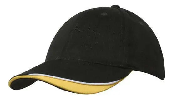 Headwear Bhc Cap With Indent & Sandwich X12 Metro Workwear.
